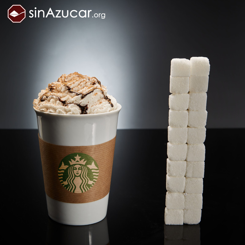 Кофе из Starbucks продукт, сахар
