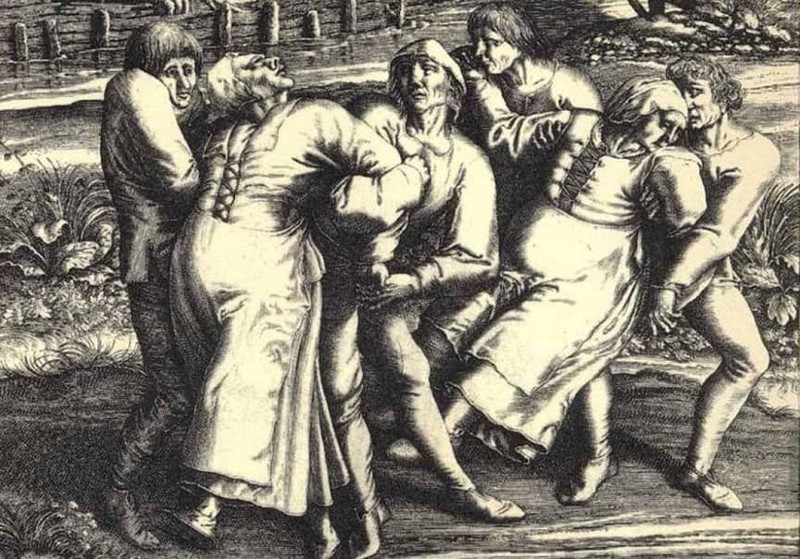 "Танцующая смерть" 1518 года загадки, захватывающе, истории, тайны