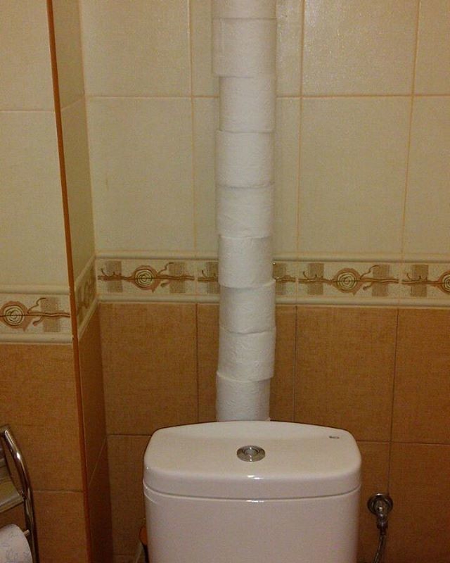 Люди, покупающие за раз по 10 рулонов туалетной бумаги, оценят этот пост