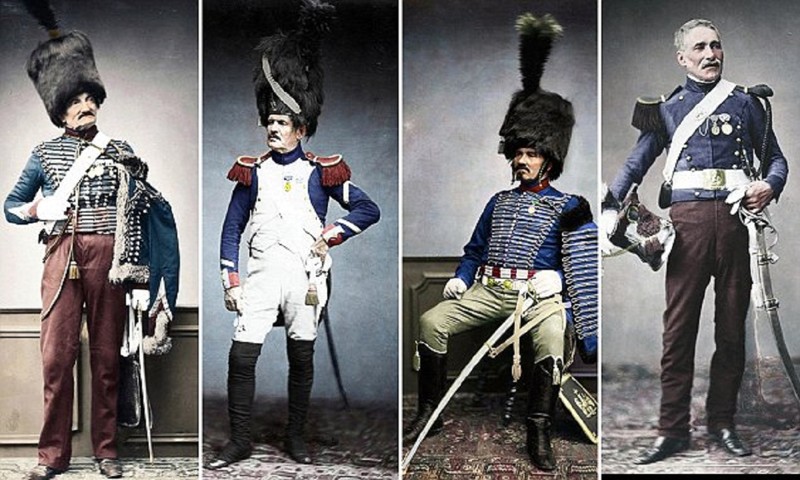 Невероятные восстановленные фотографии солдат армии Наполеона история, солдаты Наполеона, фото