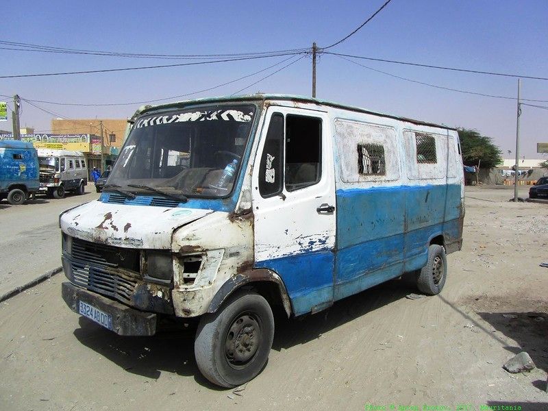 Общественный транспорт в столице Мавритании Мавритания, автобус, путешествия