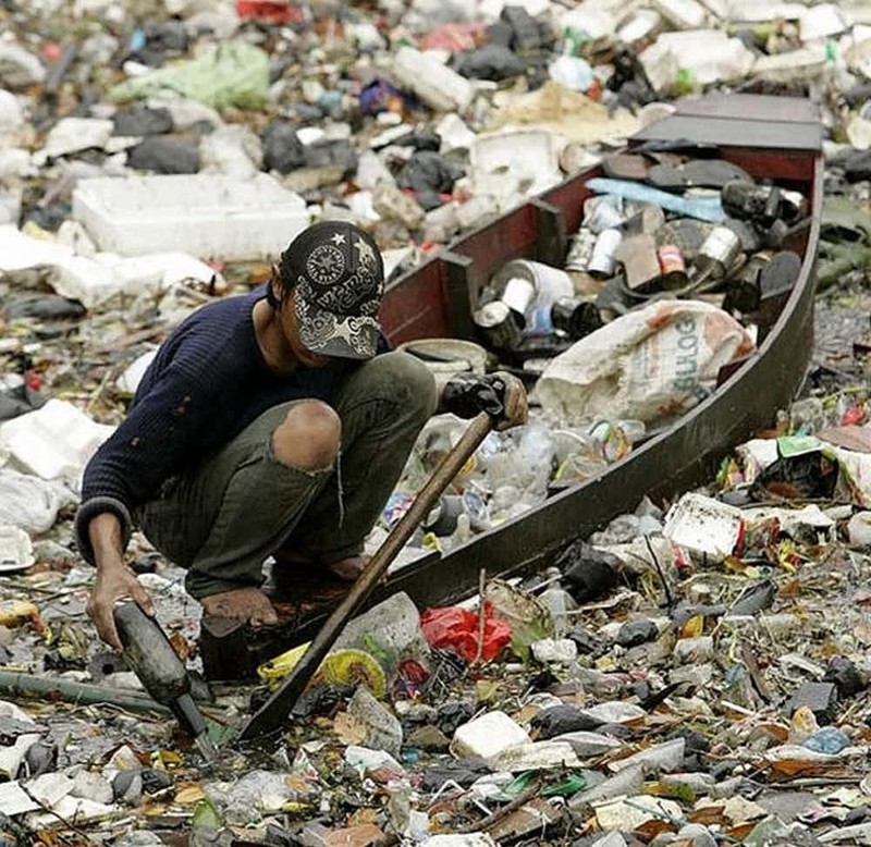 6. Река Читарум, Индонезия города мира, загрязнение, загрязнение воздуха, окружающая среда