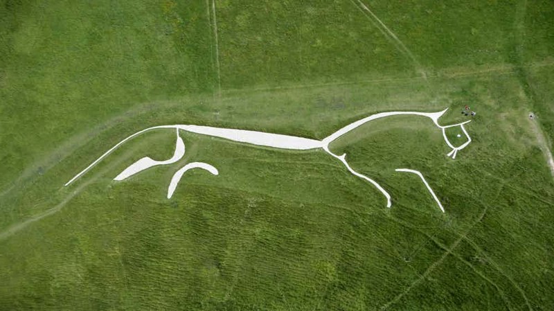 Уффингтонская белая лошадь Загадки истории, необъяснимое, тайны истории