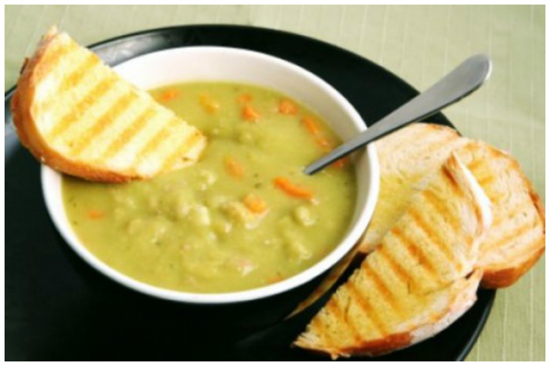 Гороховый суп-пюре вкусно, интересное, рецепты, супы