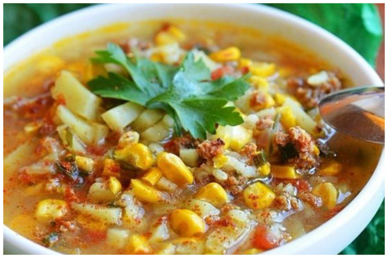 Арабский суп с кукурузой вкусно, интересное, рецепты, супы