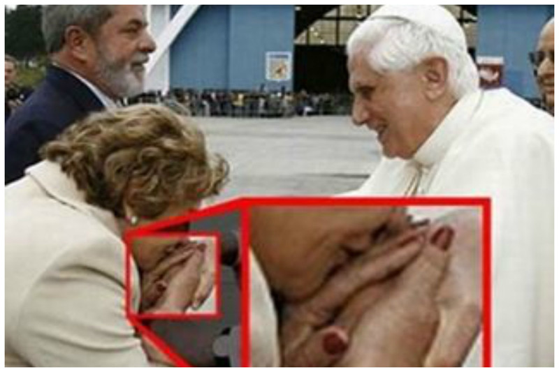 И даже когда целуешь руки папа Римскому всячина, интересное, осторожность, подборка