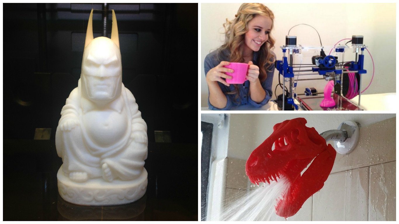 Что происходит, когда человек с фантазией приобретает 3D принтер.