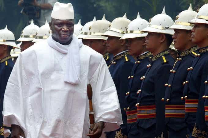 Яйя Джамме (Гамбия) диктаторы, лидеры государств, лидеры стран