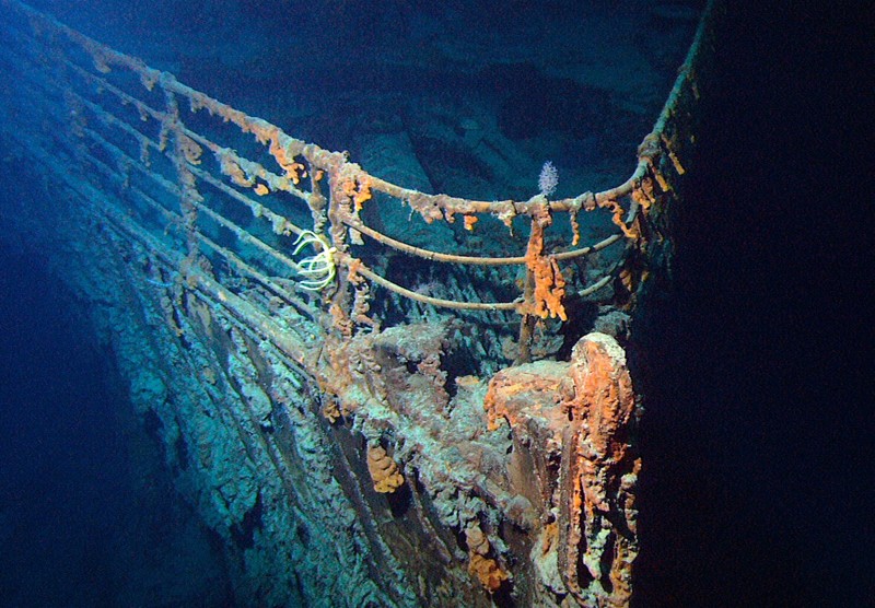 В течение 15-20 лет «Титаник» съедят бактерии крушение, титаник