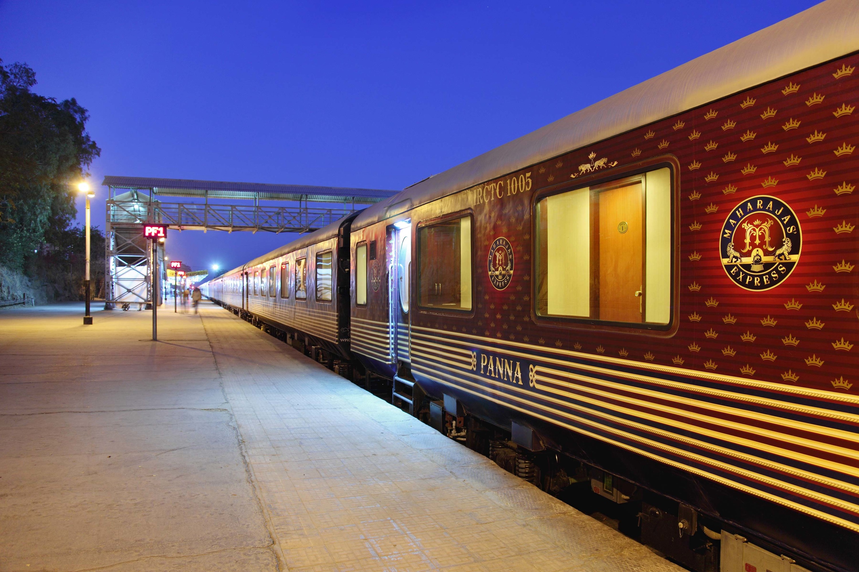 Азия: Maharajas Express поезд, путешествия
