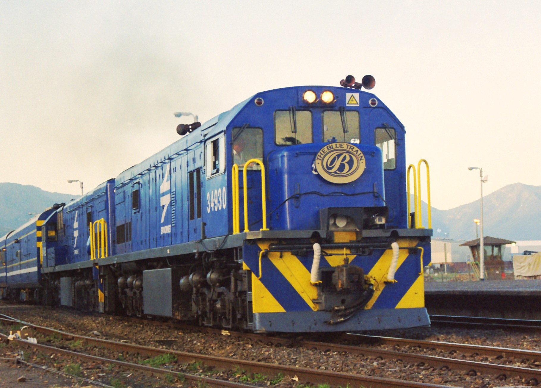 Африка: The Blue Train поезд, путешествия