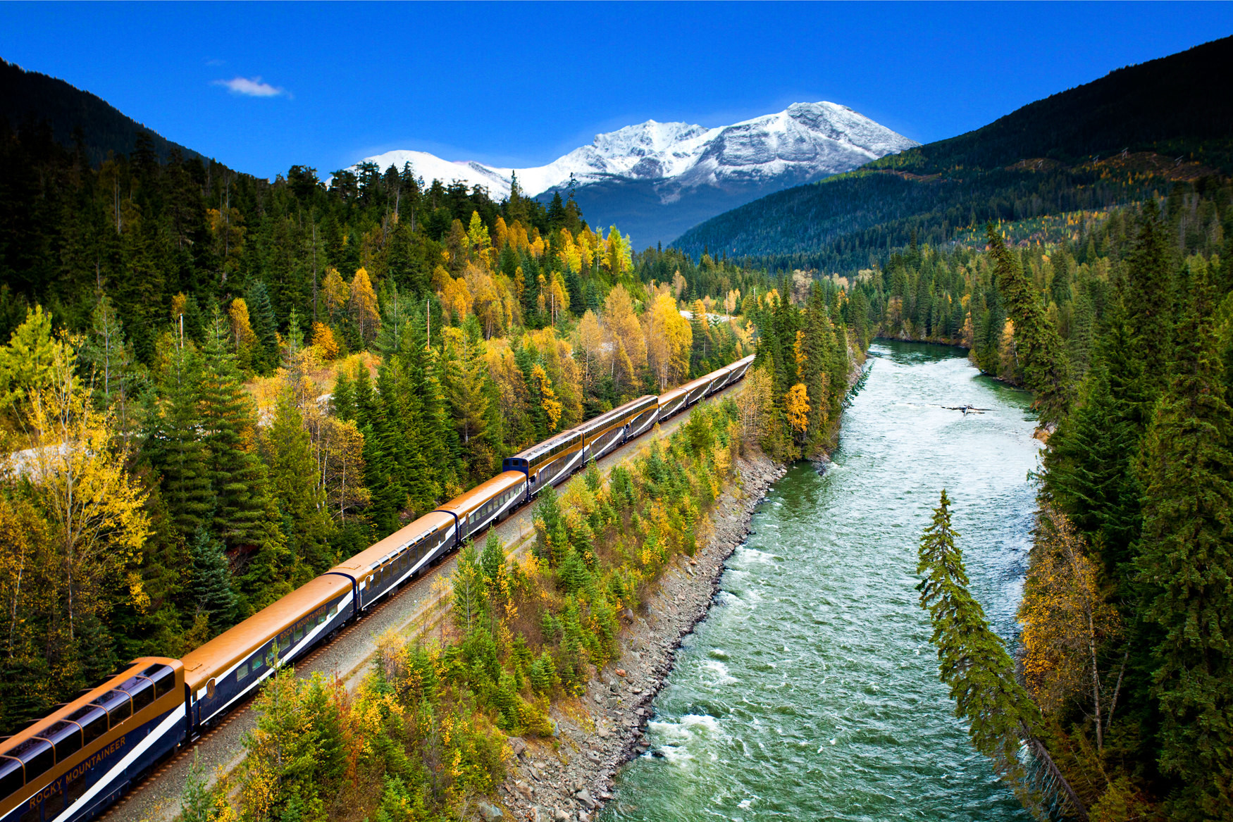 Северная Америка: Rocky Mountaineer поезд, путешествия