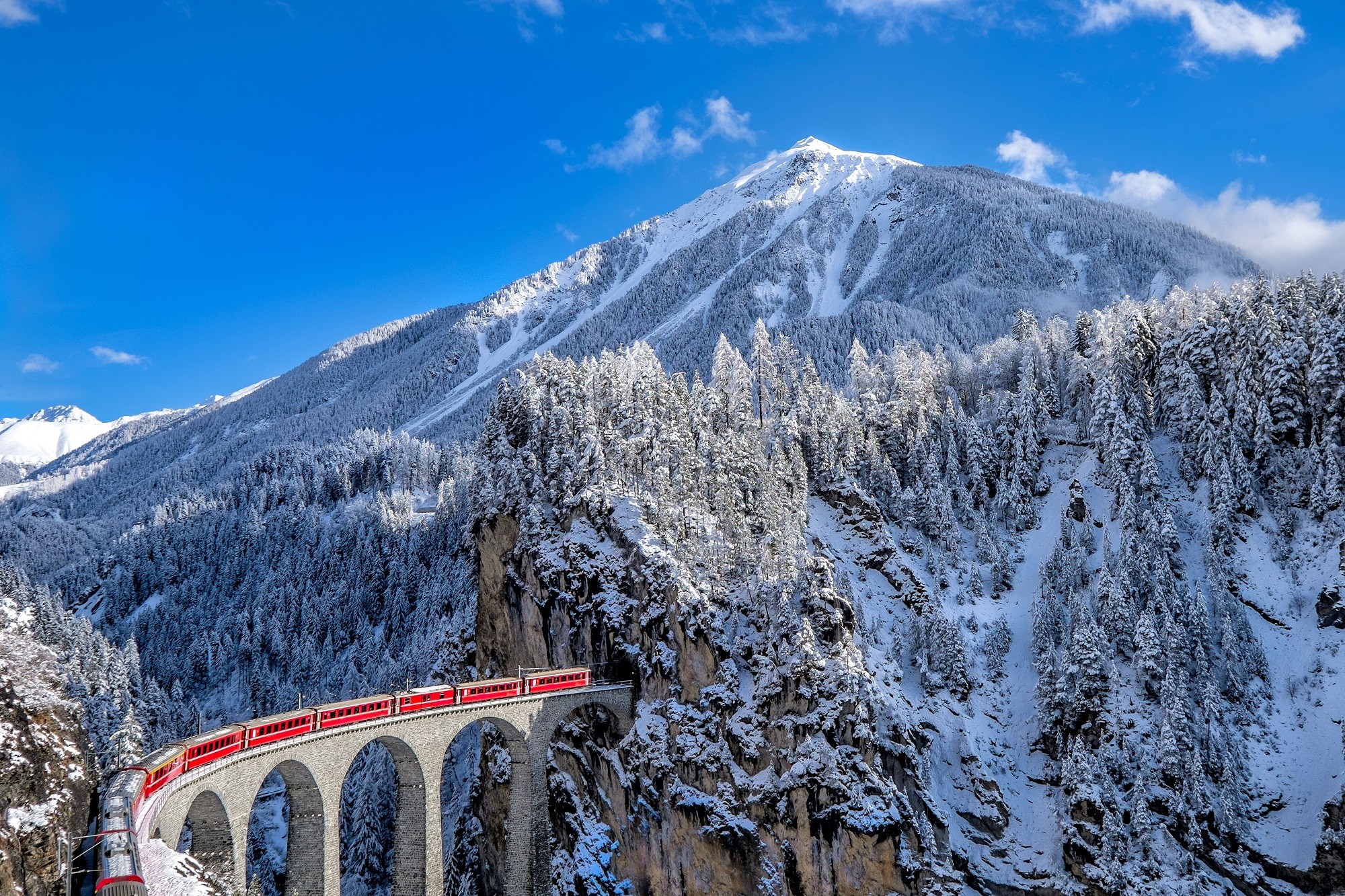 Швейцария: Glacier Express поезд, путешествия