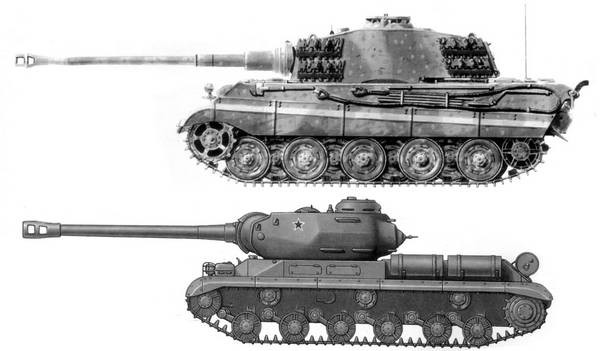"Тигр" против ИС-2, или какой танк был лучшим тяжелым танком Войны война, ис-2, танк, тигр