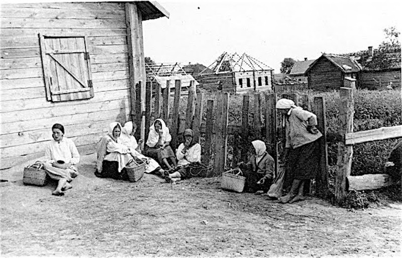 Советская деревня в 40-е wwii, СССР, война, ностальгия