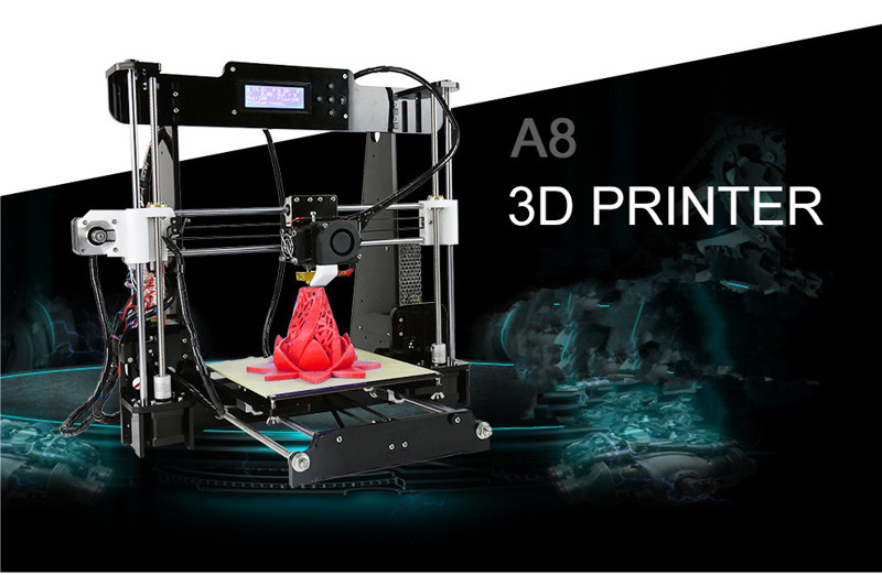1. 3D принтер PRUSA I3 Anet A8 aliexpress, велосипед, гаджет, игрушки, интернет-магазин, подарки, покупки, сыр