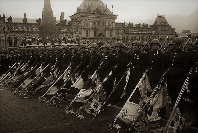 Легендарный Парад Победы 1945 года вов, история, парад победы