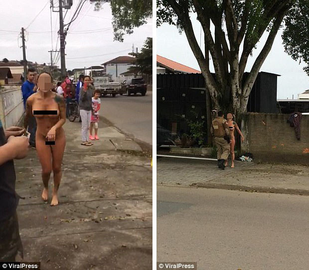 Голая и очень злая покупательница оторвала забор у непорядочного автодилера автодилер, бразилия, видео, голая, женщина, месть, фото, ярость