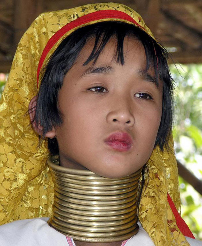 Длинная шея, Бирма в мире, внешность, женщины, красота, культура, люди, стандарт, шок