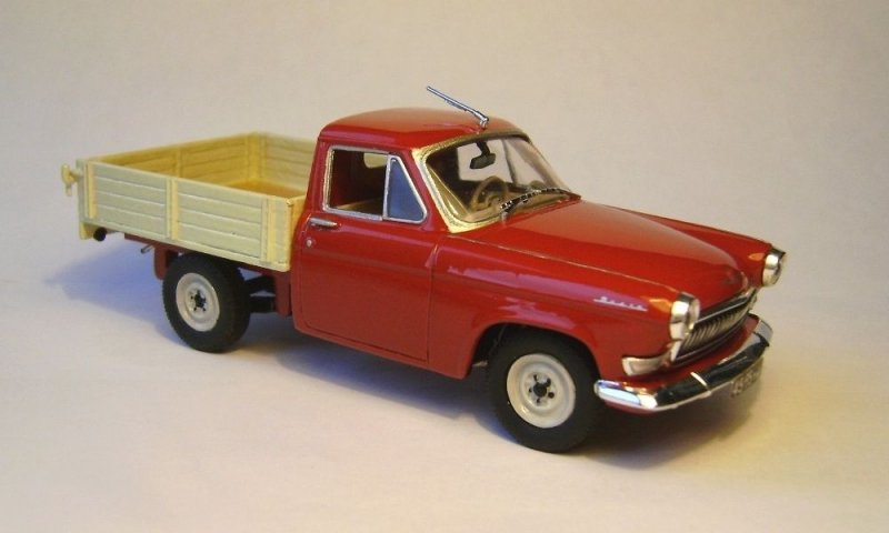 ГАЗ-21 пикап авто, автодизайн, газ, запорожец, моделизм, модель, москвич, советские автомобили
