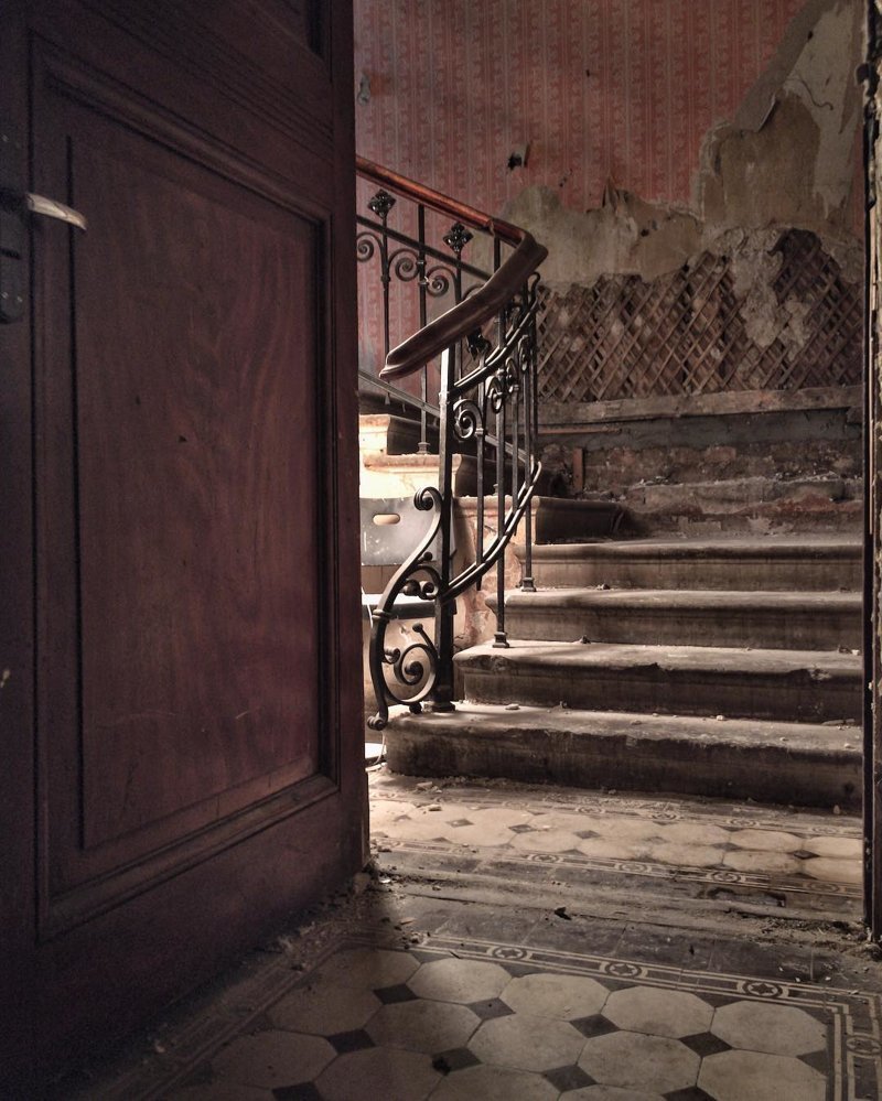 Лестницы - особая гордость старых домов