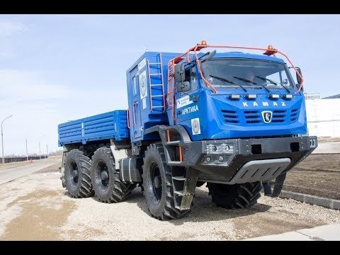 КАМАЗ-Арктика — снегоболотоход для работы в районах Крайнего Севера и Арктики КАМАЗ-Арктика — снегоболотоход для работы в районах Крайнего Севера и Арктики