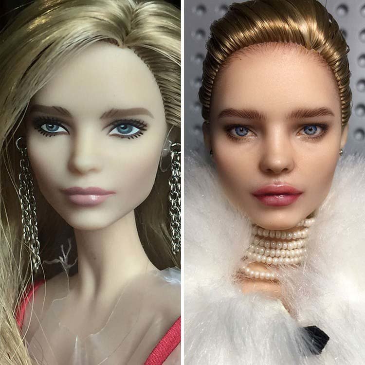 Barbie facial