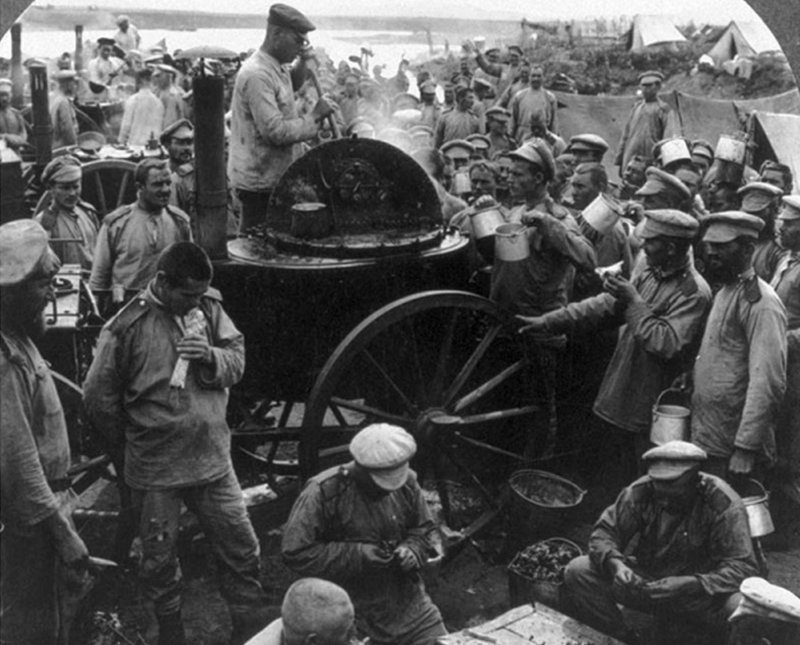 300 лет армейской кухни. Новинки Первой мировой войны первая мировая война, полевая кухня, страницы истории