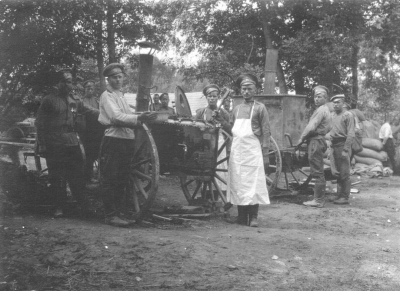 300 лет армейской кухни. Новинки Первой мировой войны первая мировая война, полевая кухня, страницы истории