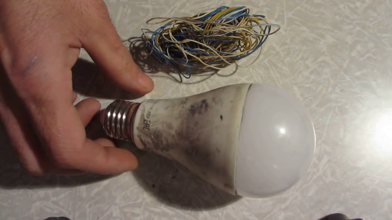 Понадобится провод лампа LED, ремонт, своими  руками