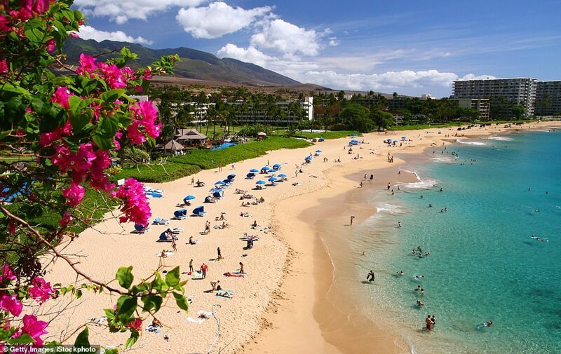 14. Каанапали Бич, Мауи, Гавайи tripadvisor, лучшие пляжи, на заметку, пляжи, пляжи мира, полезно знать, путешественнику на заметку, туристу на заметку