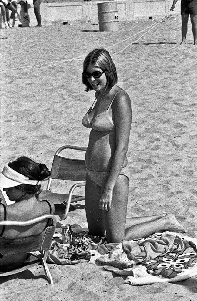 Vintage nudist mom
