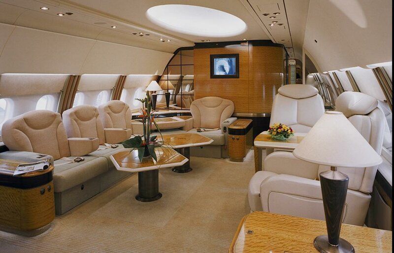 Конфиденциальность VIP самолёт, богачи, интересное, самолёт, стюардессы, фото, частный самолёт