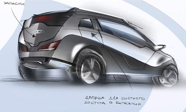 Студенческий концепт Lada Kalina 4x4, который даже не собирались запускать в серийное производство lbpfqy, авто, автоваз, автодизайн, ваз, концепт, лада, лада калина