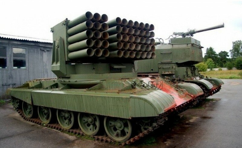 Брат ТОС «Буратино»: пожарный танк «Импульс-2М»