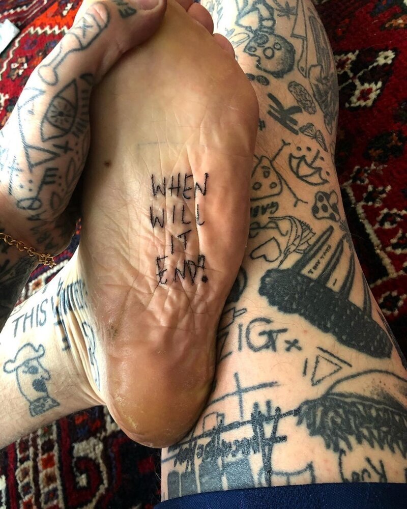 Tattooed rough alternative