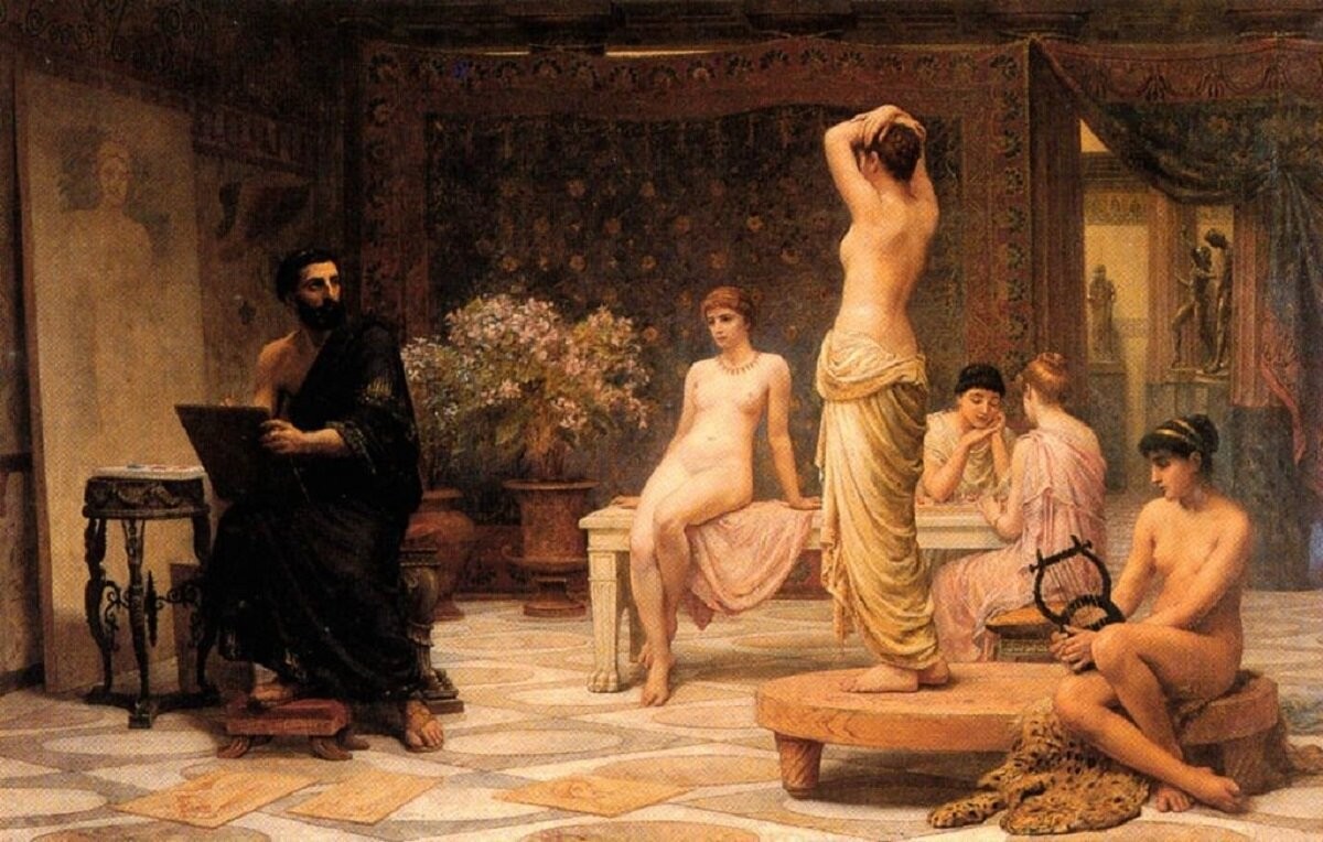 Сексуальная голая гречанка