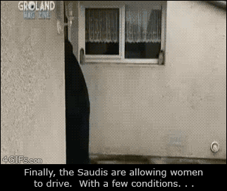 В Саудовской Аравии женщинам разрешили водить автомобиль: