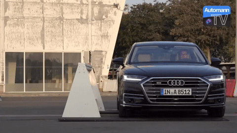 Система безопасности при боковом ударе в новой Audi А8