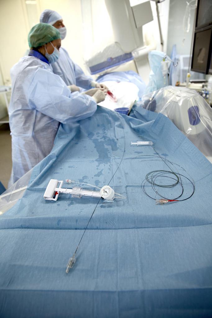 Вот так выглядит раскрытый стент