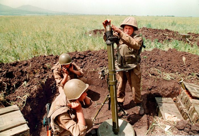 Первая чеченская война в фотографиях