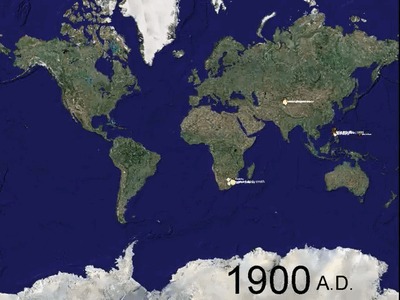 Карта битв 1900-1950 гг.
