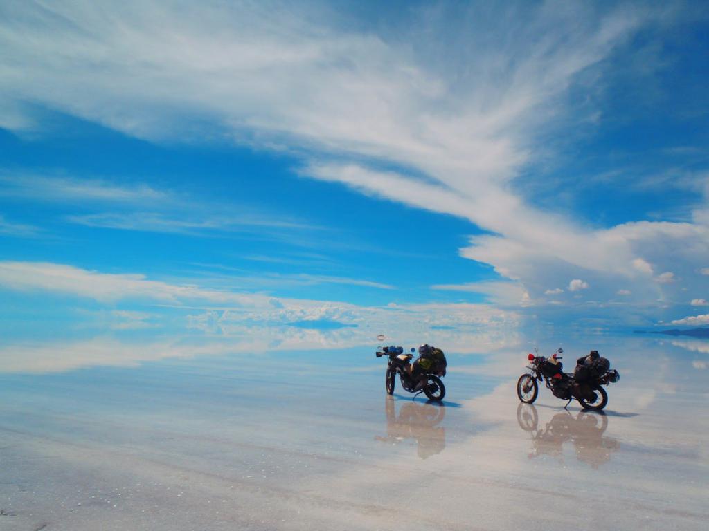 Солёное озеро, Солончак Уюни. Боливия
