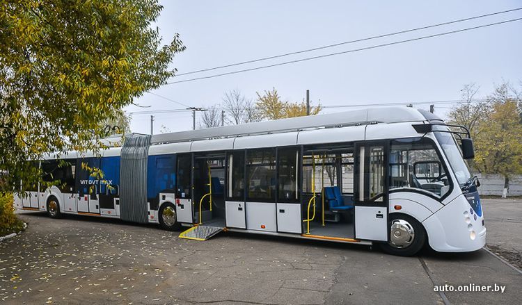 Новая модель троллейбуса «Белкоммунмаш»