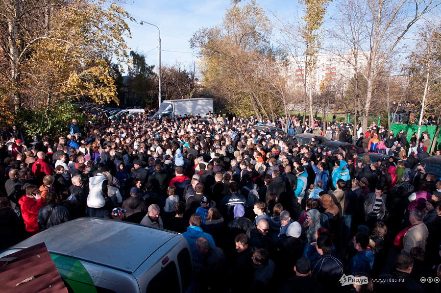 Беспорядки в Бирюлево. Фоторепортаж с места событий