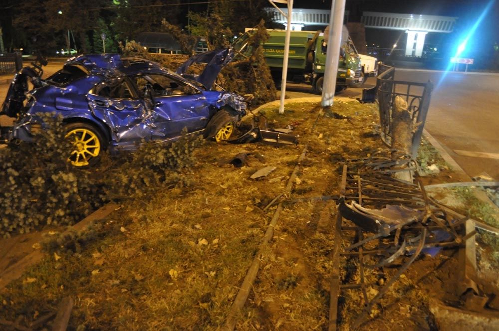 Серьезная авария с Subaru Impreza WRX
