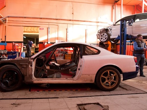 GT-SHOP drift car. Nissan Silvia S15-GTR