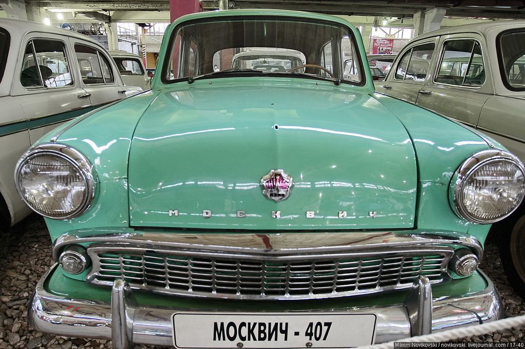 Вторая жизнь музея ретро-автомобилей Москвич
