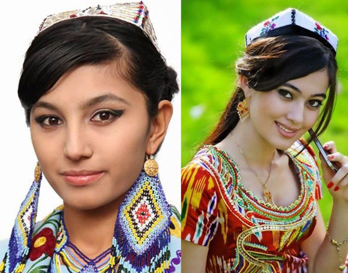 Чем отличается узбек от таджика. Памиро-Ферганская раса узбечки. Узбекские женщины. Узбекские девушки красивые. Типичная внешность таджички.