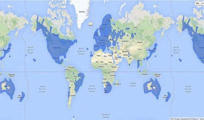 15 нестандартных географических карт